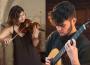 Ezo Dem Sarici (violin), Finlay Hay (guitar) at Dundee Congregational Church Ezo Dem Sarici (violin), Finlay Hay (guitar) at Dundee Congregational Church
